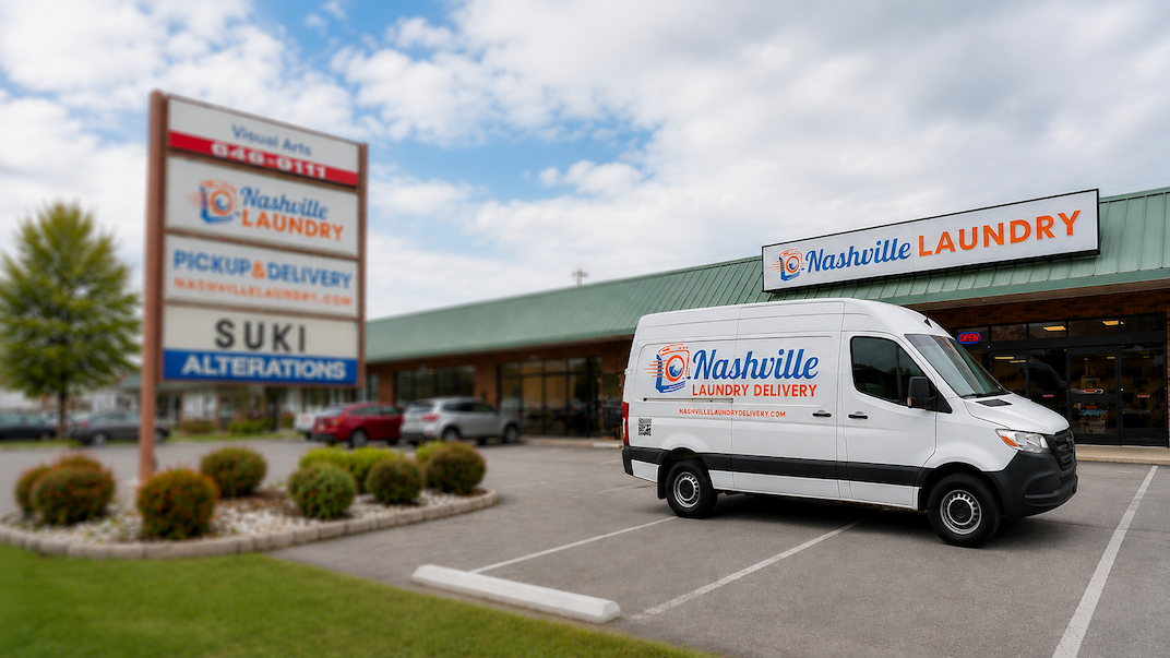 Exterior of Nashville Laundry